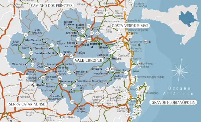 Passeio Vale Europeu | Cicloturismo